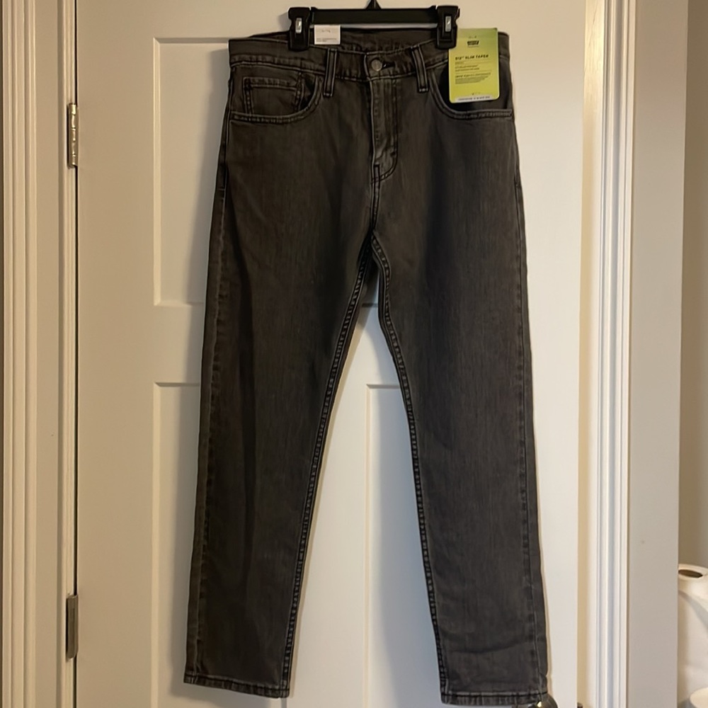 Men’s Levi’s 512 Slim Taper Jeans - 32x30 Washed Black
